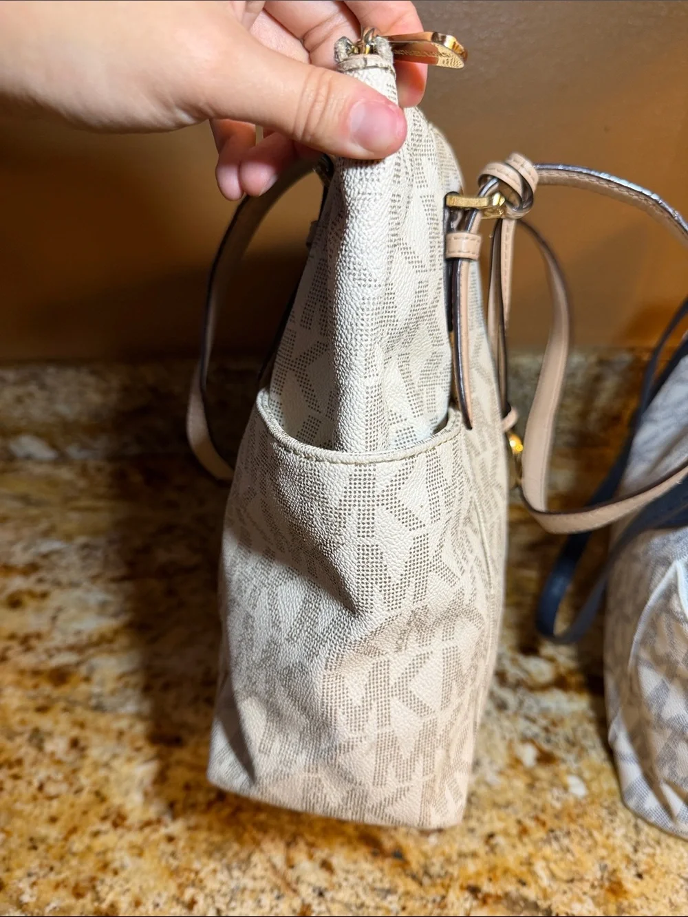 BUNDLE Michael Kors MK Print Totes - Picture 6 of 13